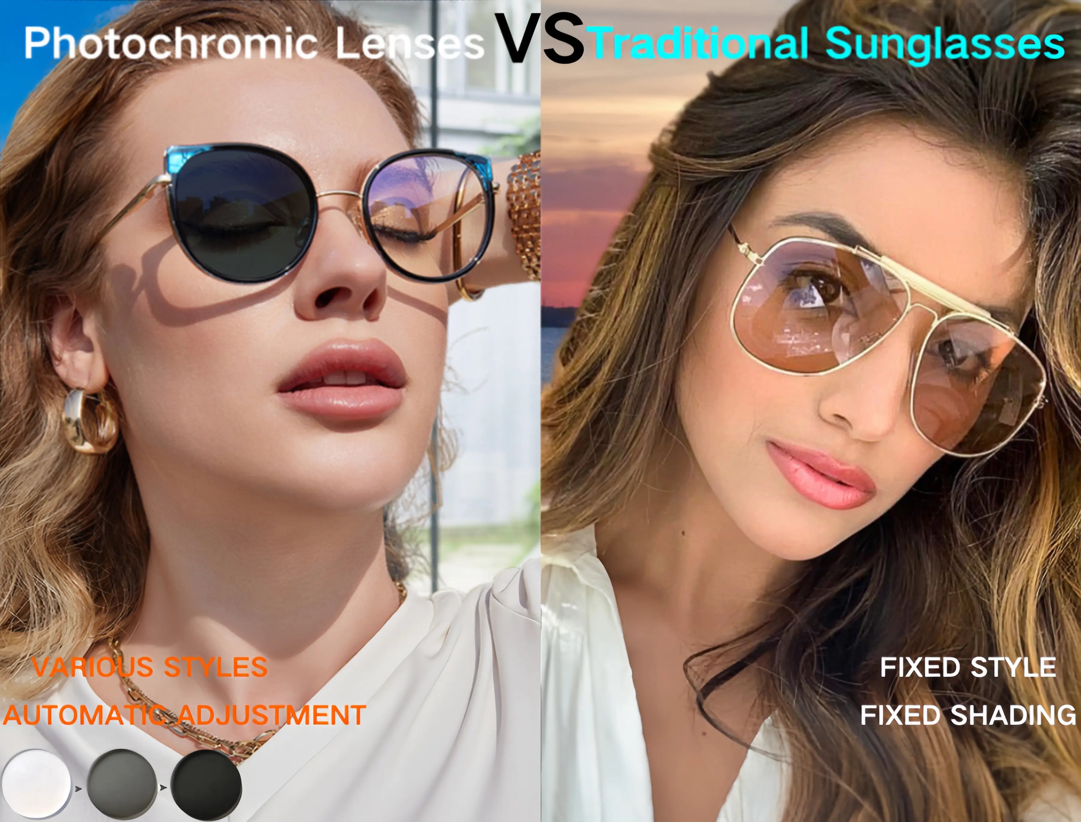 Photochromic Lenses vs. Traditional Sunglasses The Ultimate UV Protec